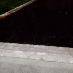 clean black tarmac